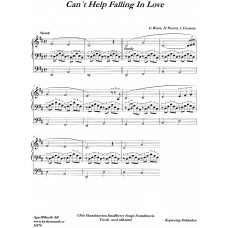 Can´t help falling in love / G Weiss,H Peretti, L Creatore